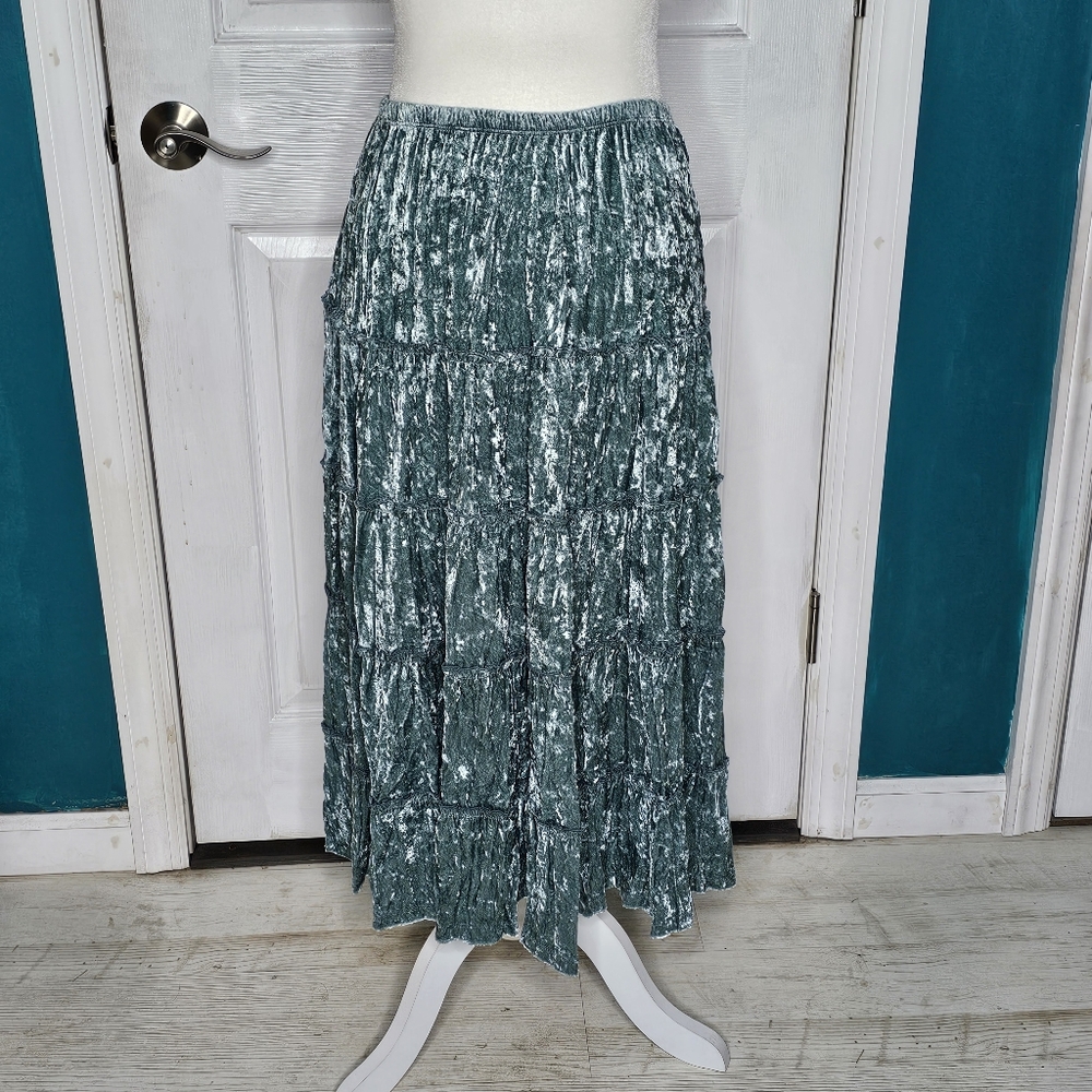 Vintage Y2K Velvet Skirt